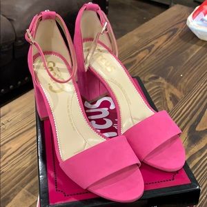 NIB Circus by Sam Edelman Pink Block Heel